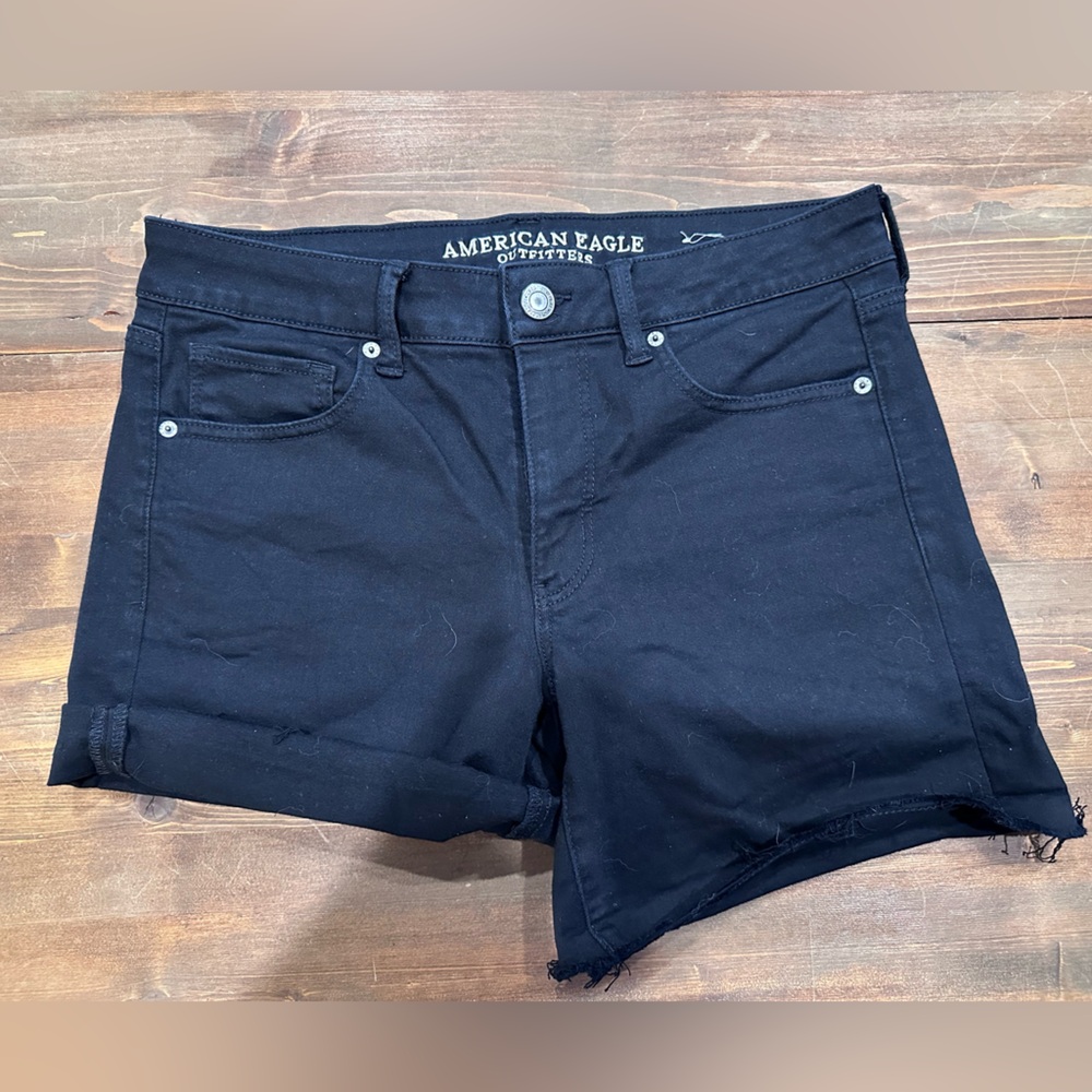 American Eagle Black Jean shorts